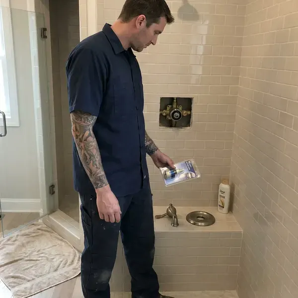 Local shower repair by BFK Plumbing, Independence, KY