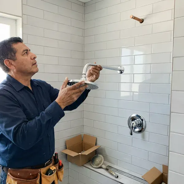 Local shower replacement by BFK Plumbing, Louisville, KY