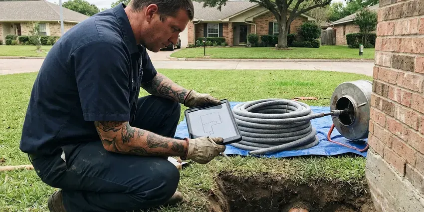 Local gas leak repair by BFK Plumbing, Louisville