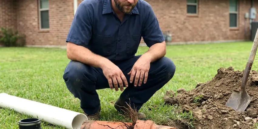 Local septic tank repair by BFK Plumbing, Louisville