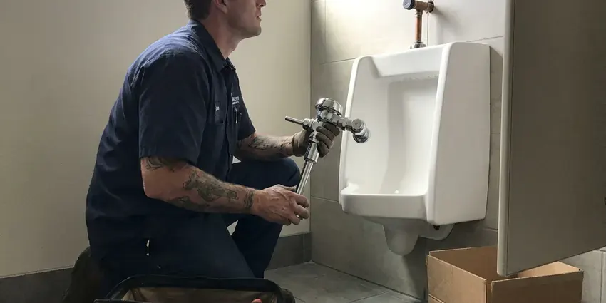 BFK Plumbing technician providing shower installation in Louisville